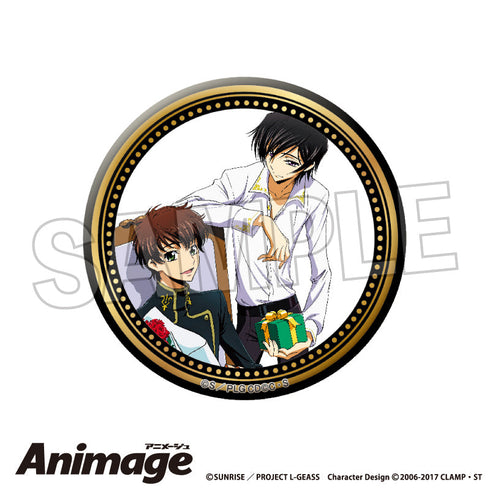 『コードギアス 反逆のルルーシュ』Animageギラギラ缶バッジ vol.2 E